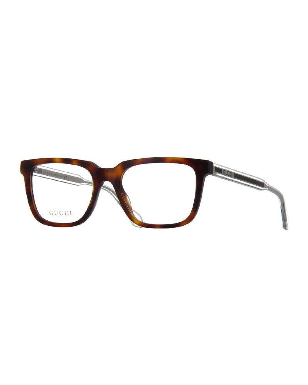 Gucci Brown Frame And Lens Eyeglasses for men