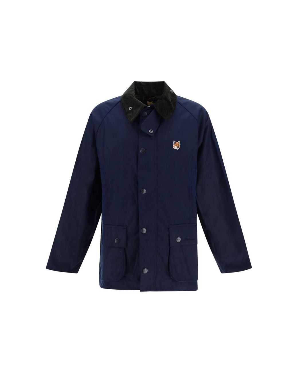 Barbour X Maison Kitsuné Beaufort Jacket in Blue for Men | Lyst