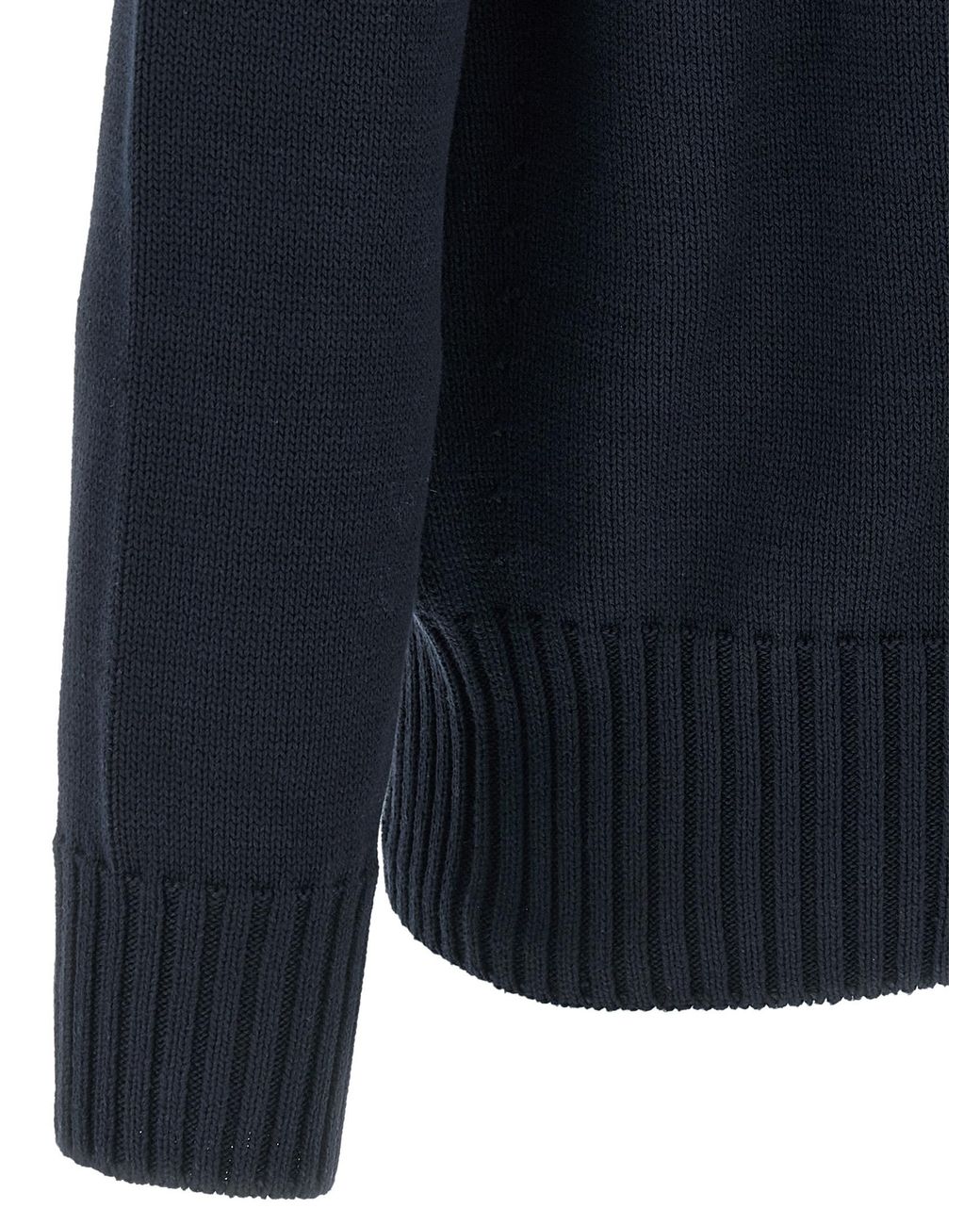 Givenchy Blue Paris' Turtleneck Sweater for men