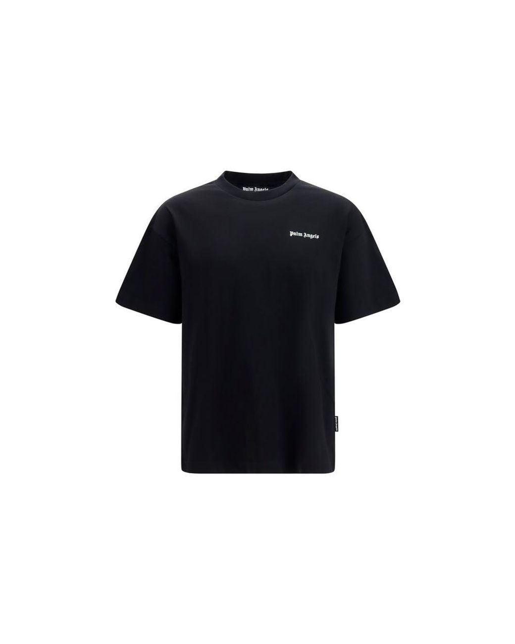 Palm Angels Black Cotton T for men