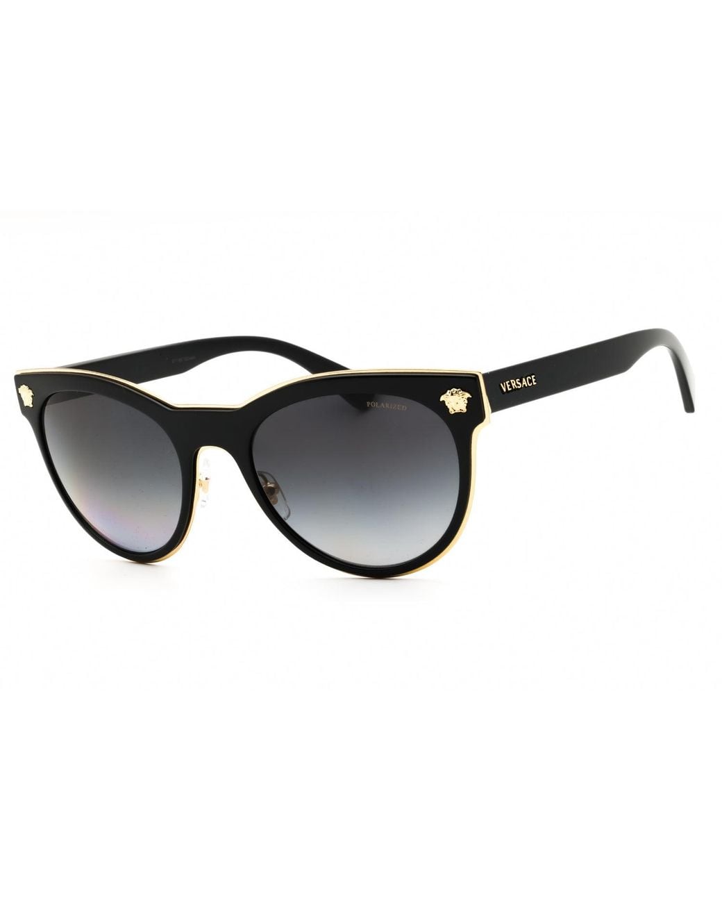 Versace Black Versace 0Ve2198 Polarized Gradient Sunglasses