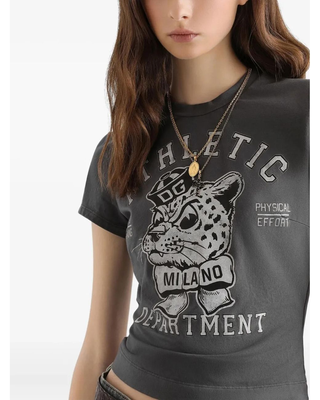 Dolce & Gabbana Black Tshirt M-C T-Shirt