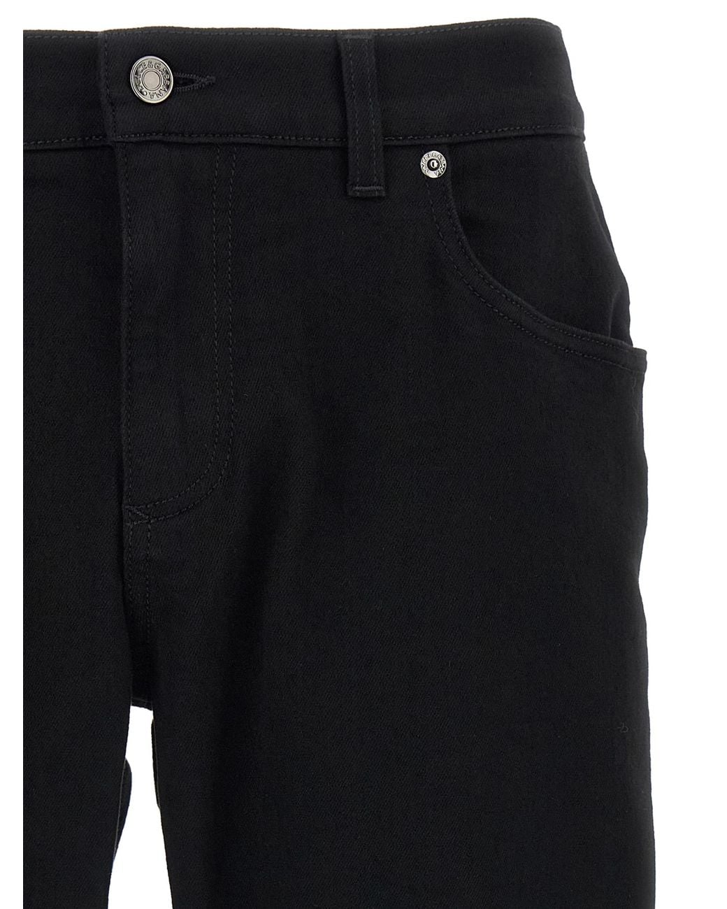Dolce & Gabbana Black Dolce & Gabbana Cotton Slim-Fit Jeans for men
