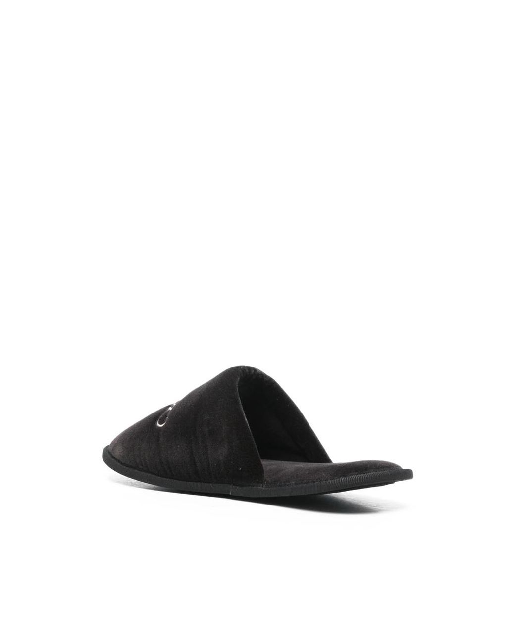 FRAME Black Slip-On Shoes