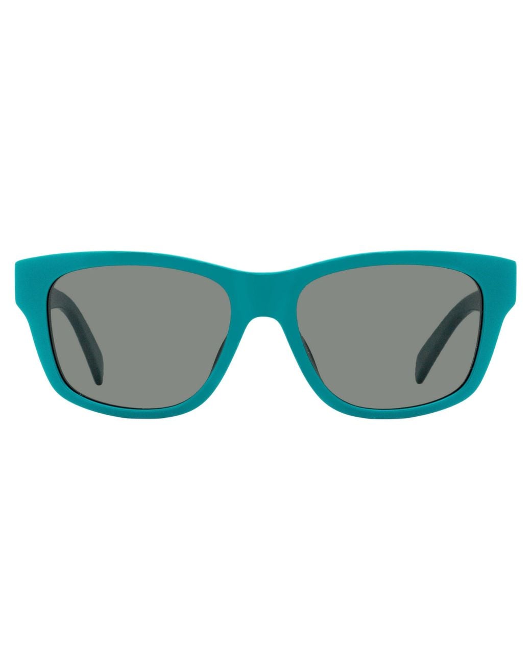 Céline Black Classic Rectangular Sunglasses Cl40249U 87A 55Mm Plastic (Acetate)
