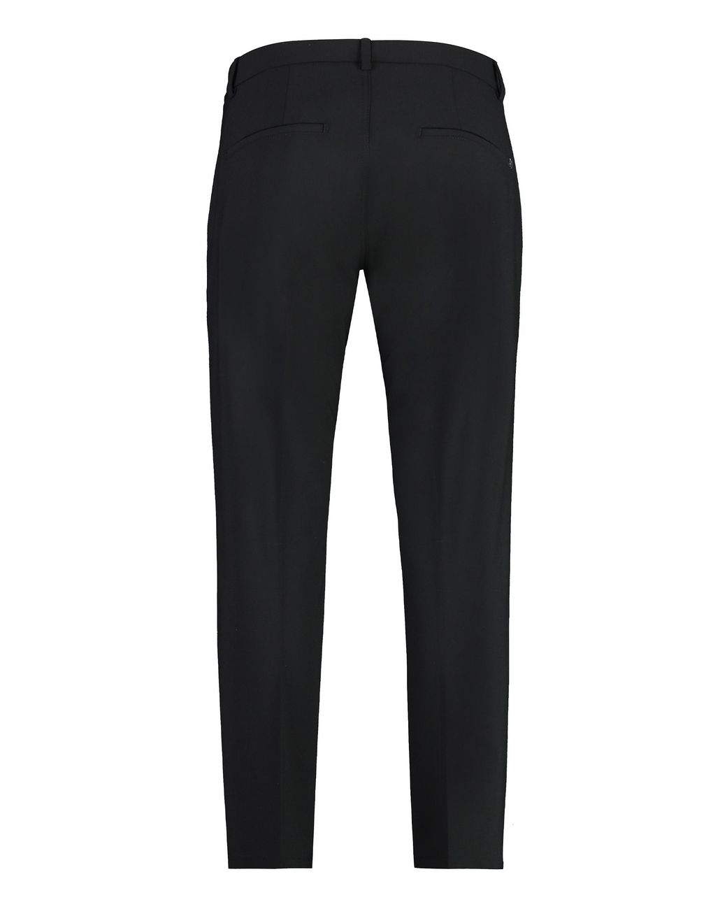 Dondup Black Trousers Pablo Wool Blend for men
