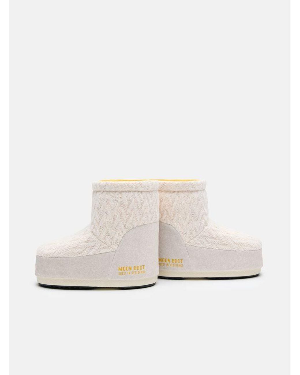 Moon Boot White Moon Boot Quilted Nylon Boot
