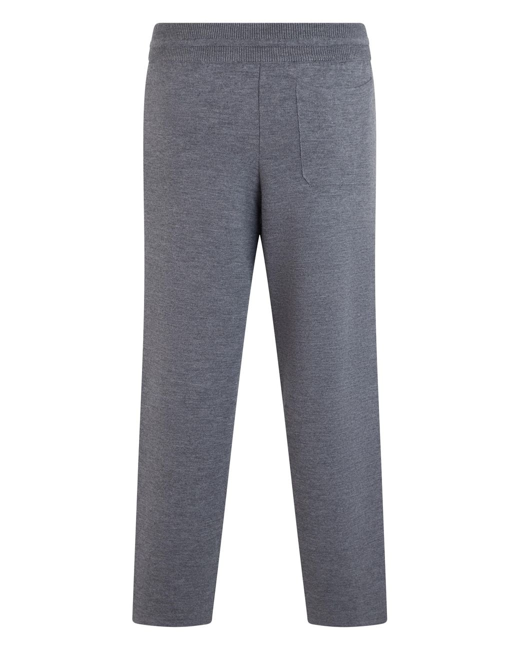 Slowear Blue Slowear Virgin Wool Joggers for men
