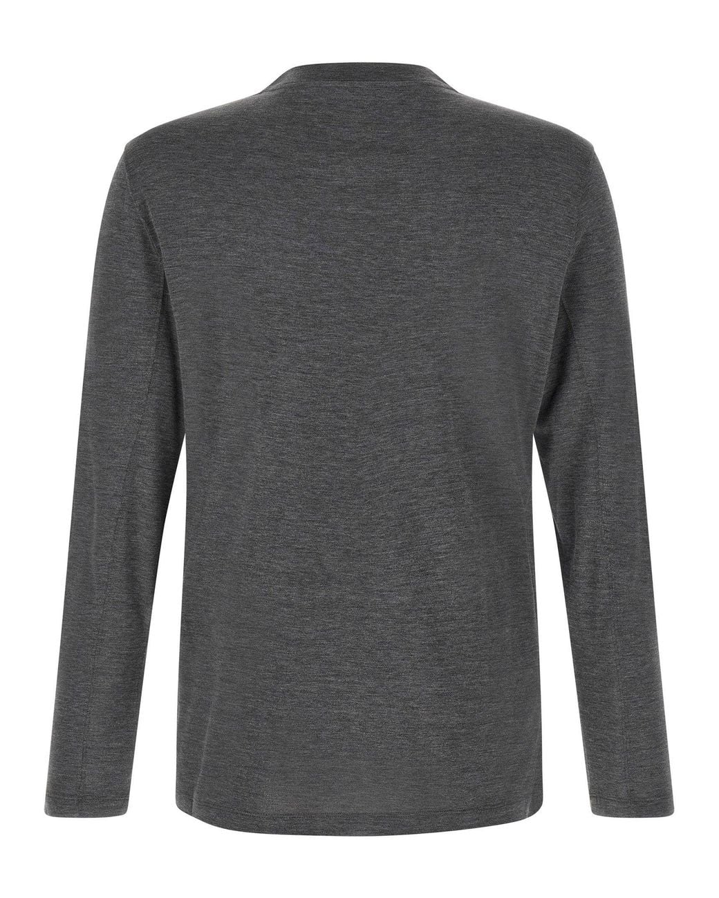 Brunello Cucinelli Gray Silk-Cotton Jersey T-Shirt