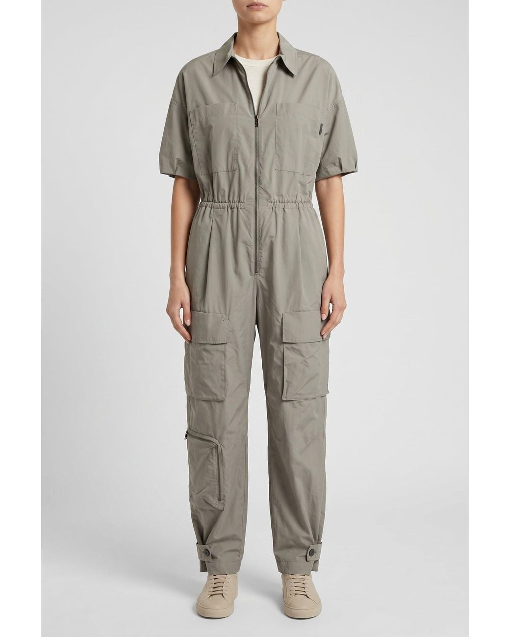 Brunello Cucinelli Multicolor Light Relaxed Jumpsuit