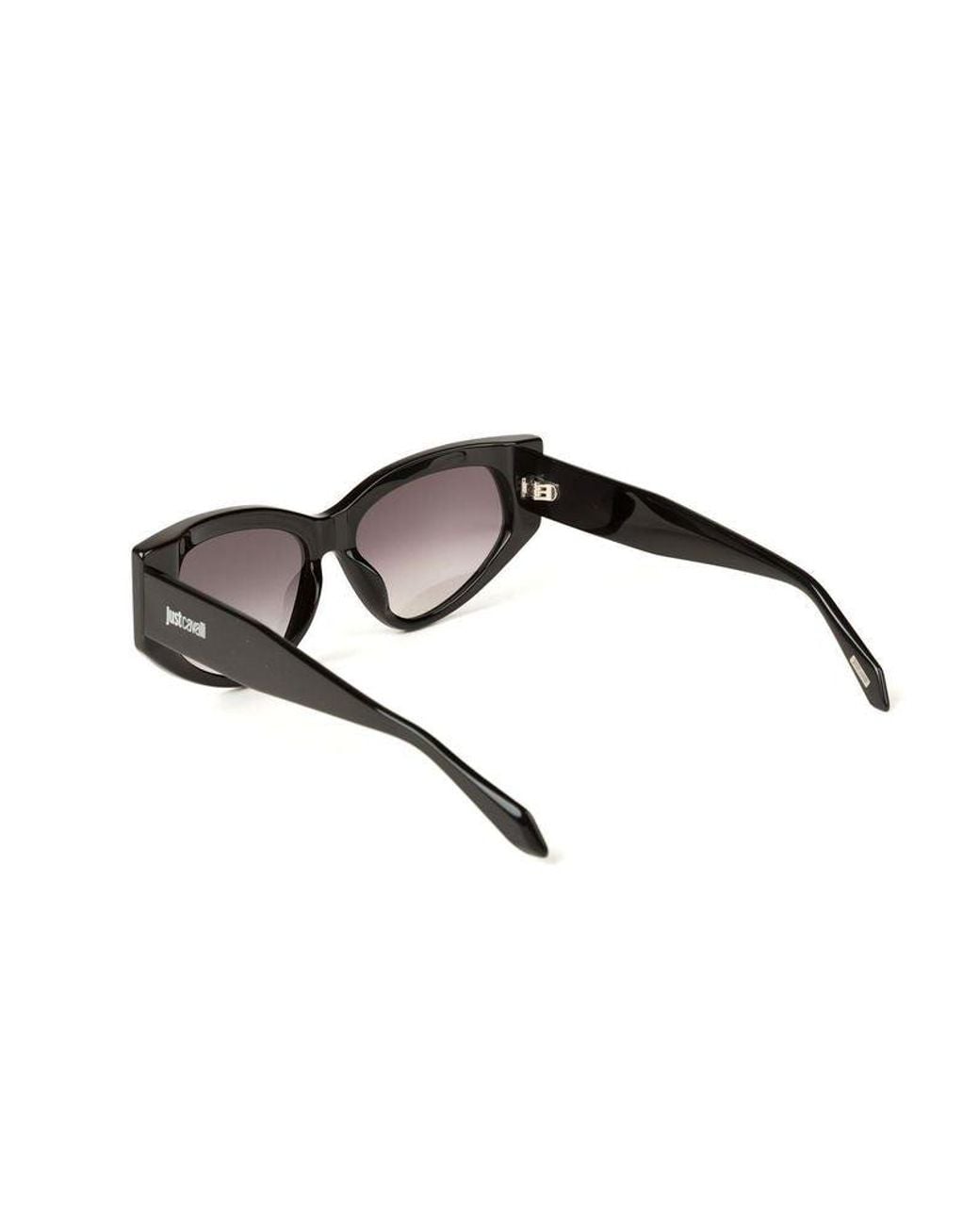 Just Cavalli Black Just Cavalli Sjc169 Cat-Eye Acetate Sunglasses