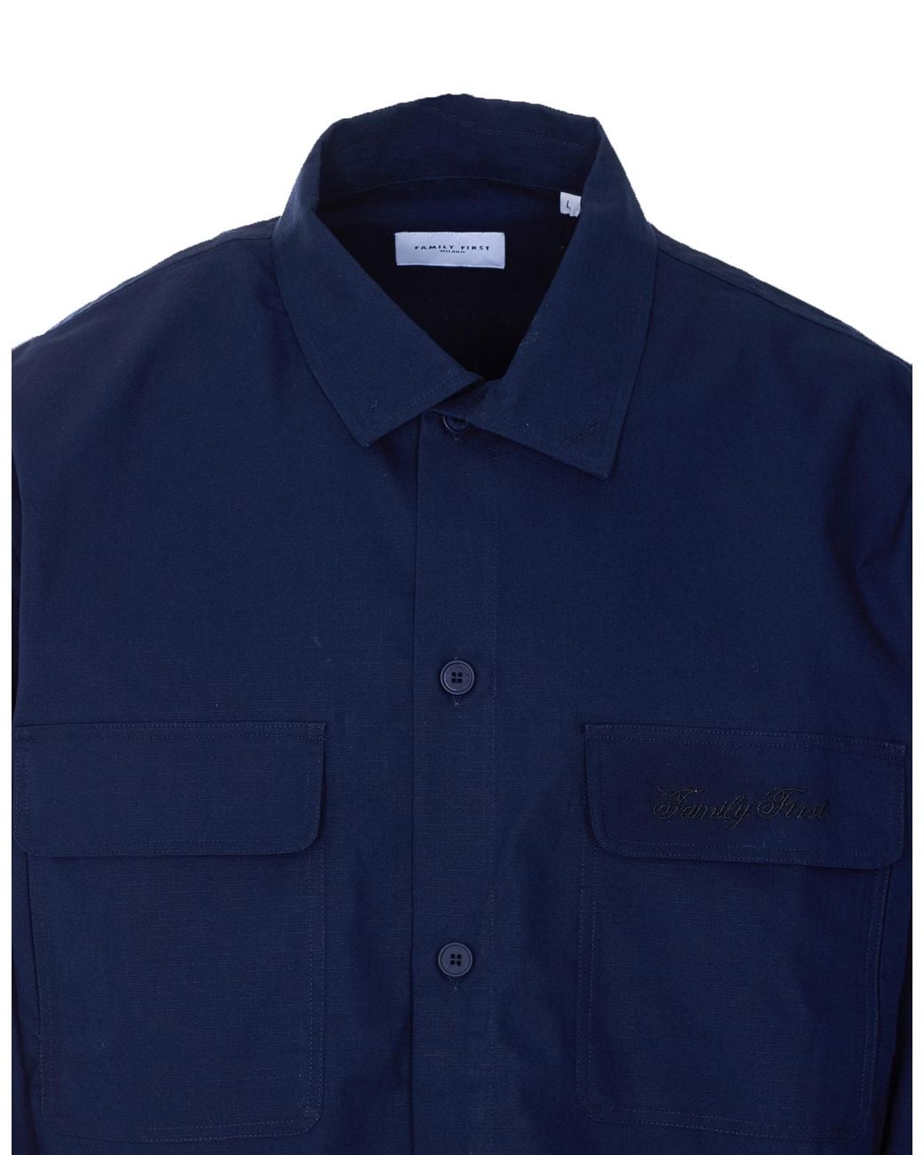 FAMILY FIRST Blue Jackets Cotton for men
