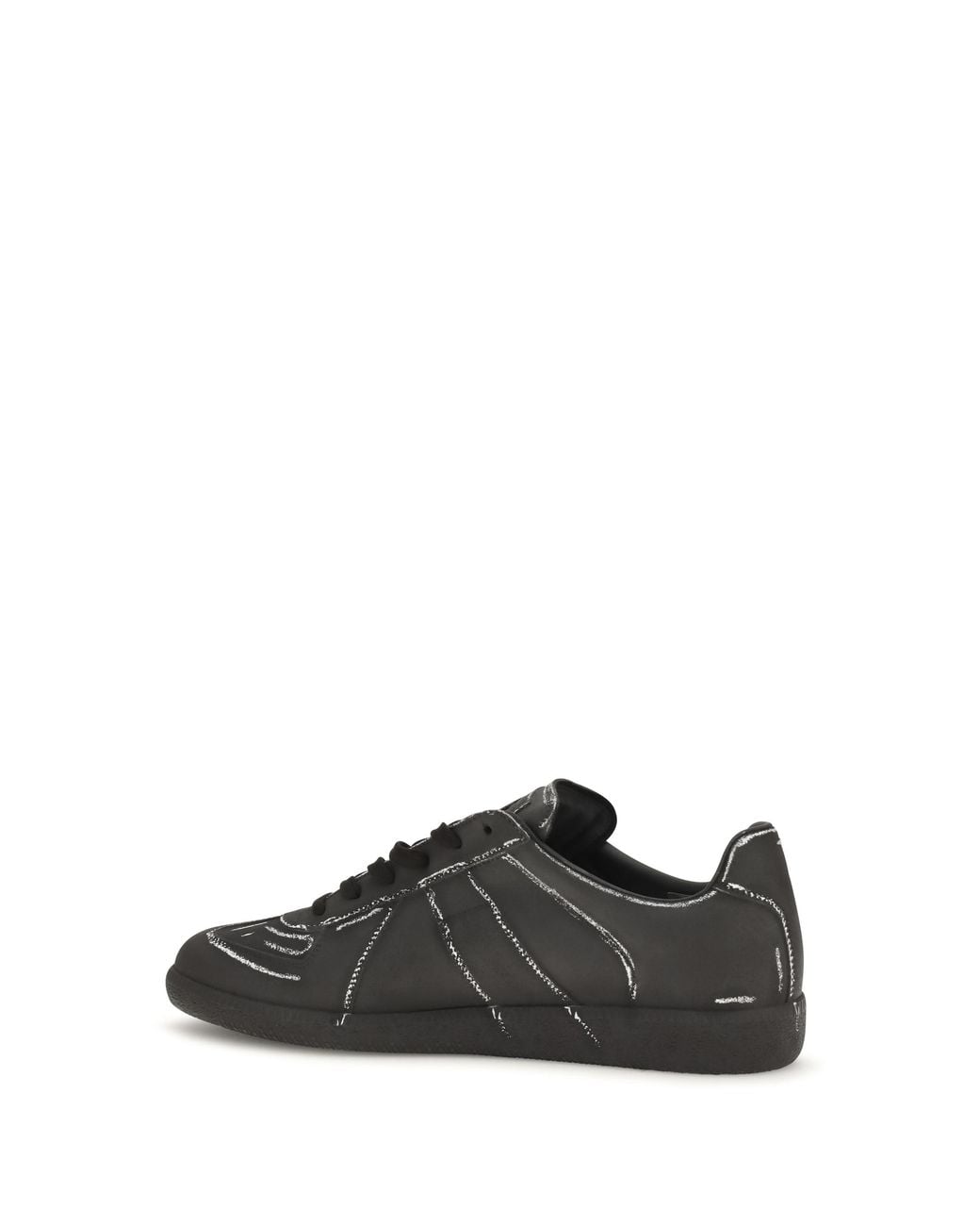 Maison Margiela Black Replica Sneakers for men