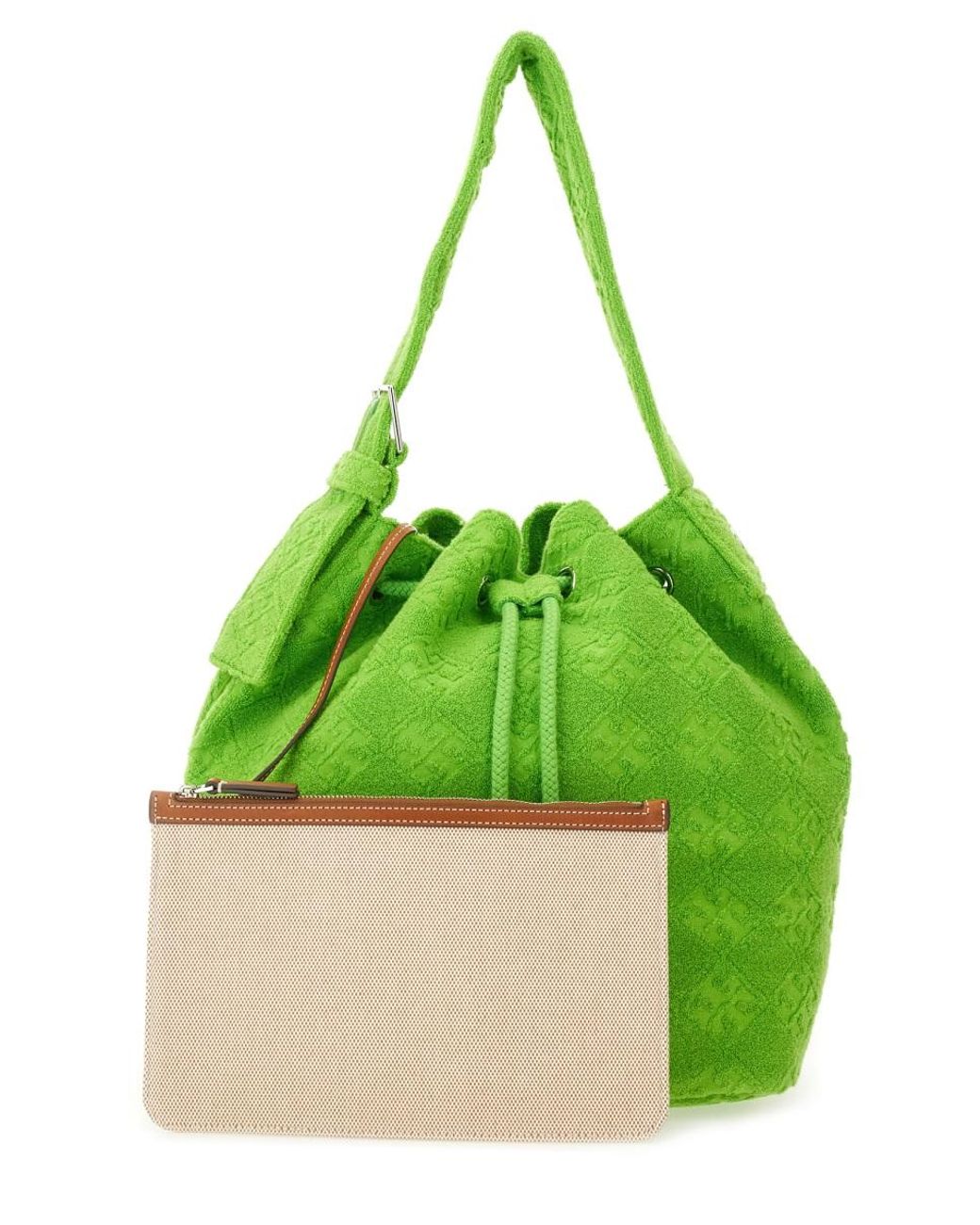 Tory Burch Green Tory Burch Bucket Bag