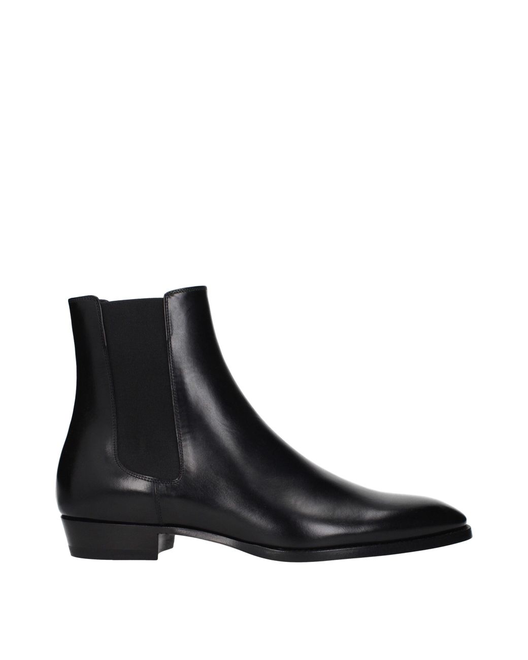 Céline Black Chelsea Boots for men