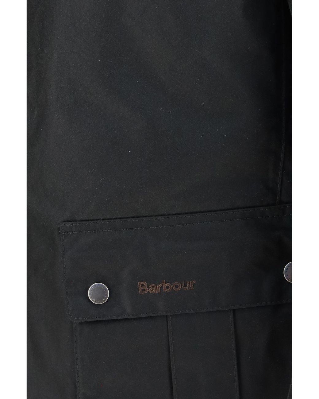Barbour Gray Waxed Cotton Jacket Duke Wax for men