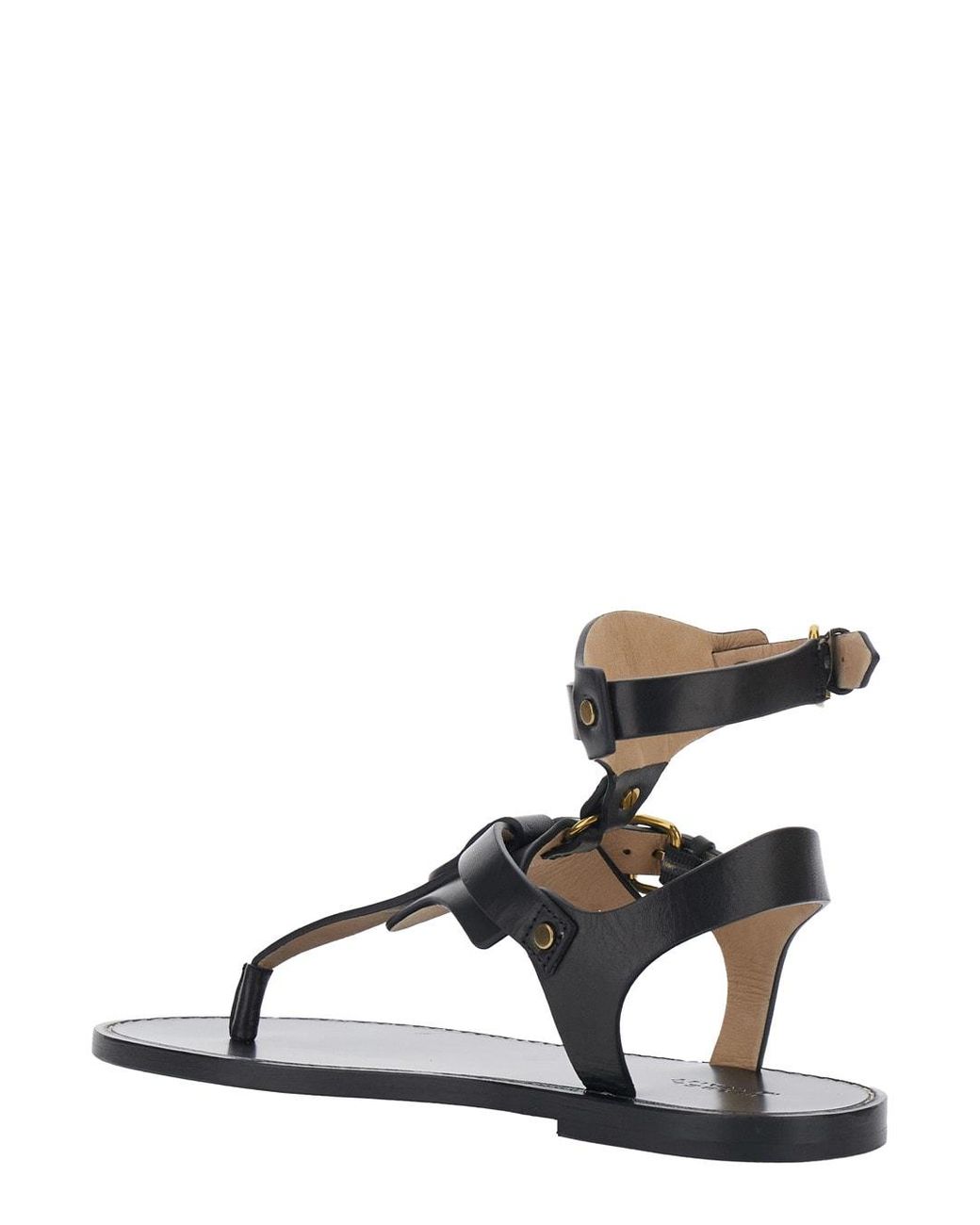 Isabel Marant Multicolor 'Eveena' Sandals With Adjustable Buckle Closure