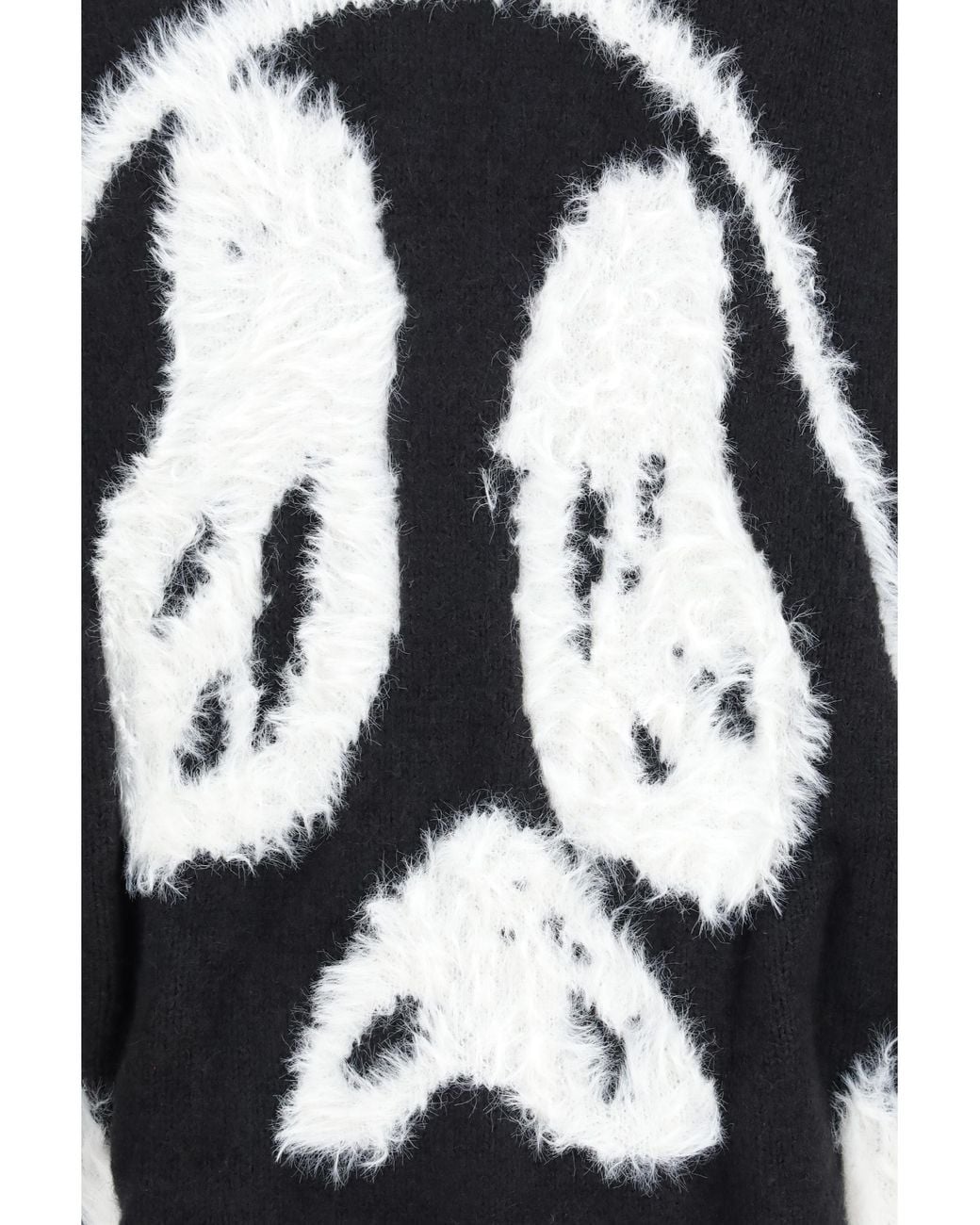 Y-3 Black Chito V-Neck Cardigan With Graphic Back Sweater for men