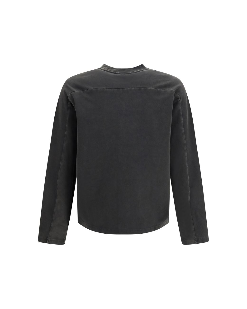 Entire studios Black Heavy Long-Sleeve T-Shirt Cotton Top