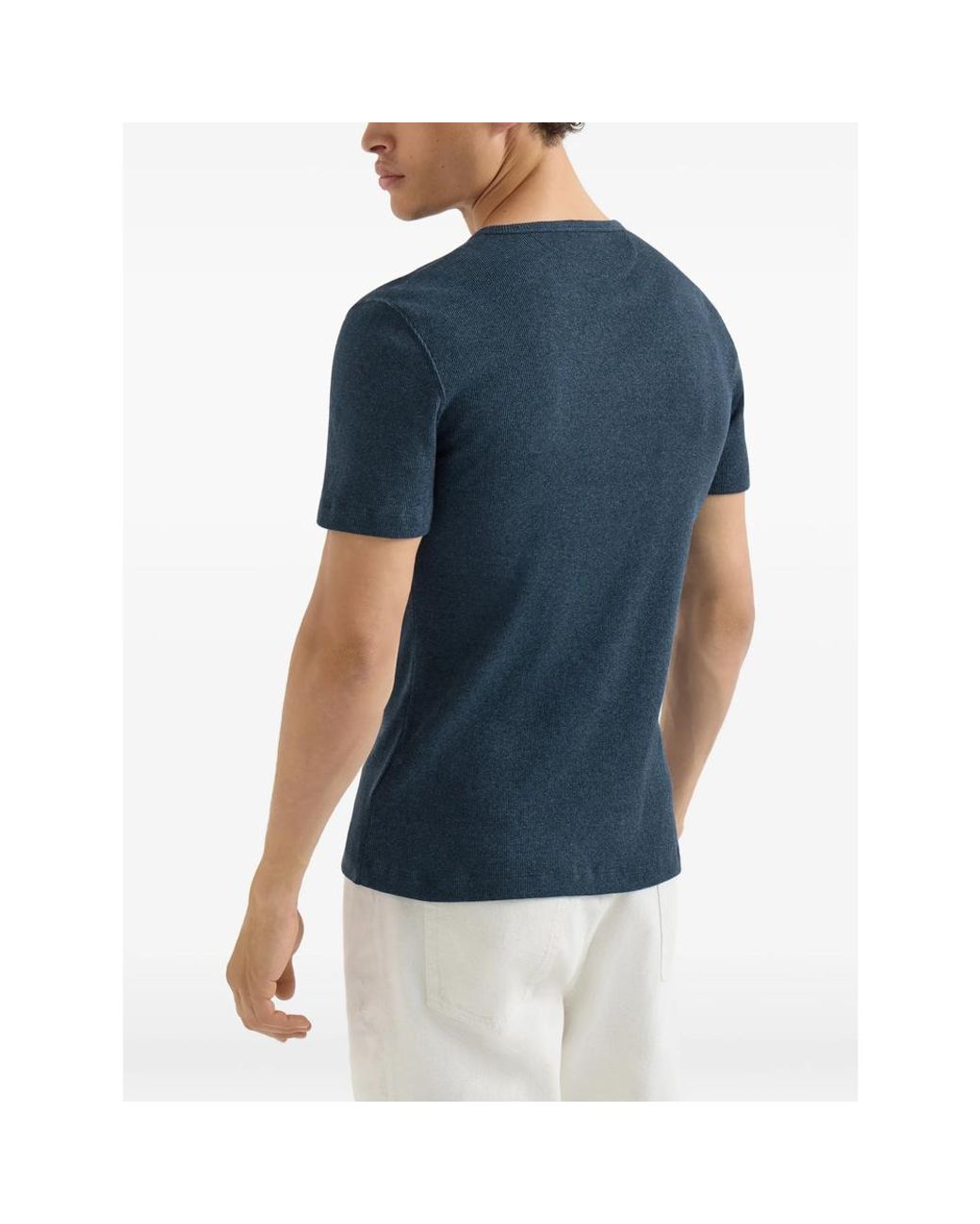 Brunello Cucinelli Blue T-Shirts & Vests for men