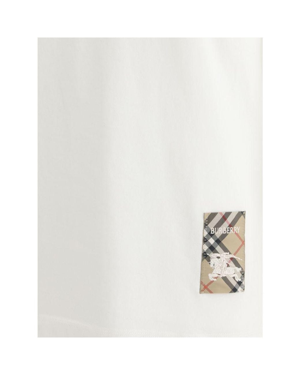 Burberry White Jwear T Shirt for men