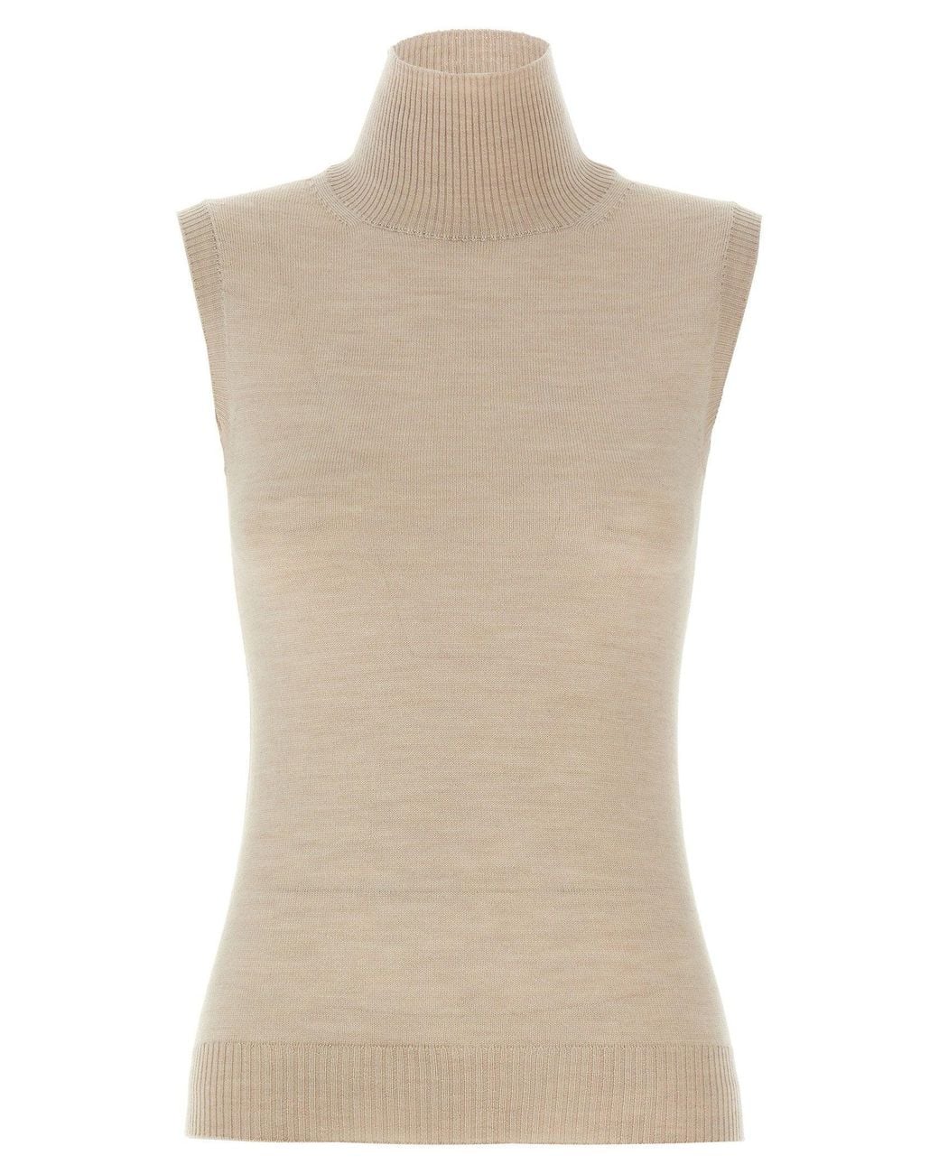 Sportmax Natural Vertigo Tank Top