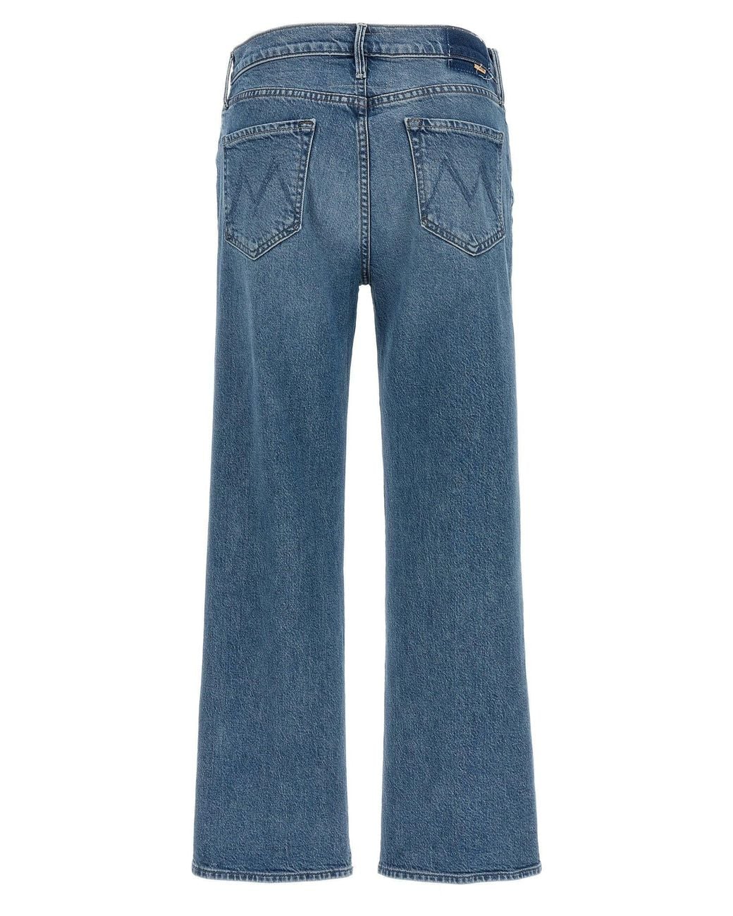 Mother Blue The Kick It Ankle Jeans