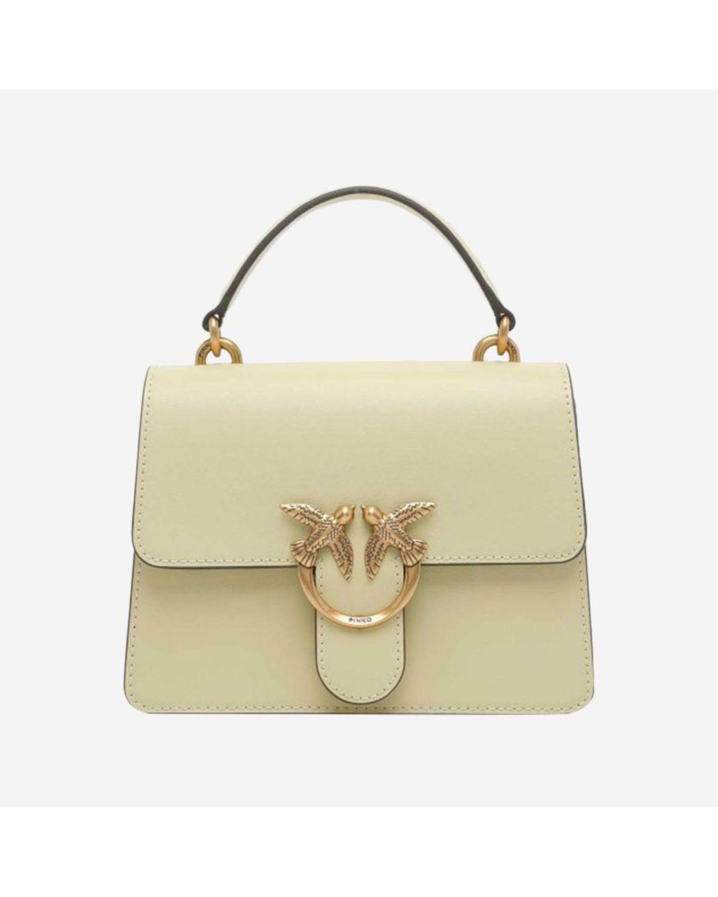 Pinko Metallic Mini Light Bag Leather Shoulder