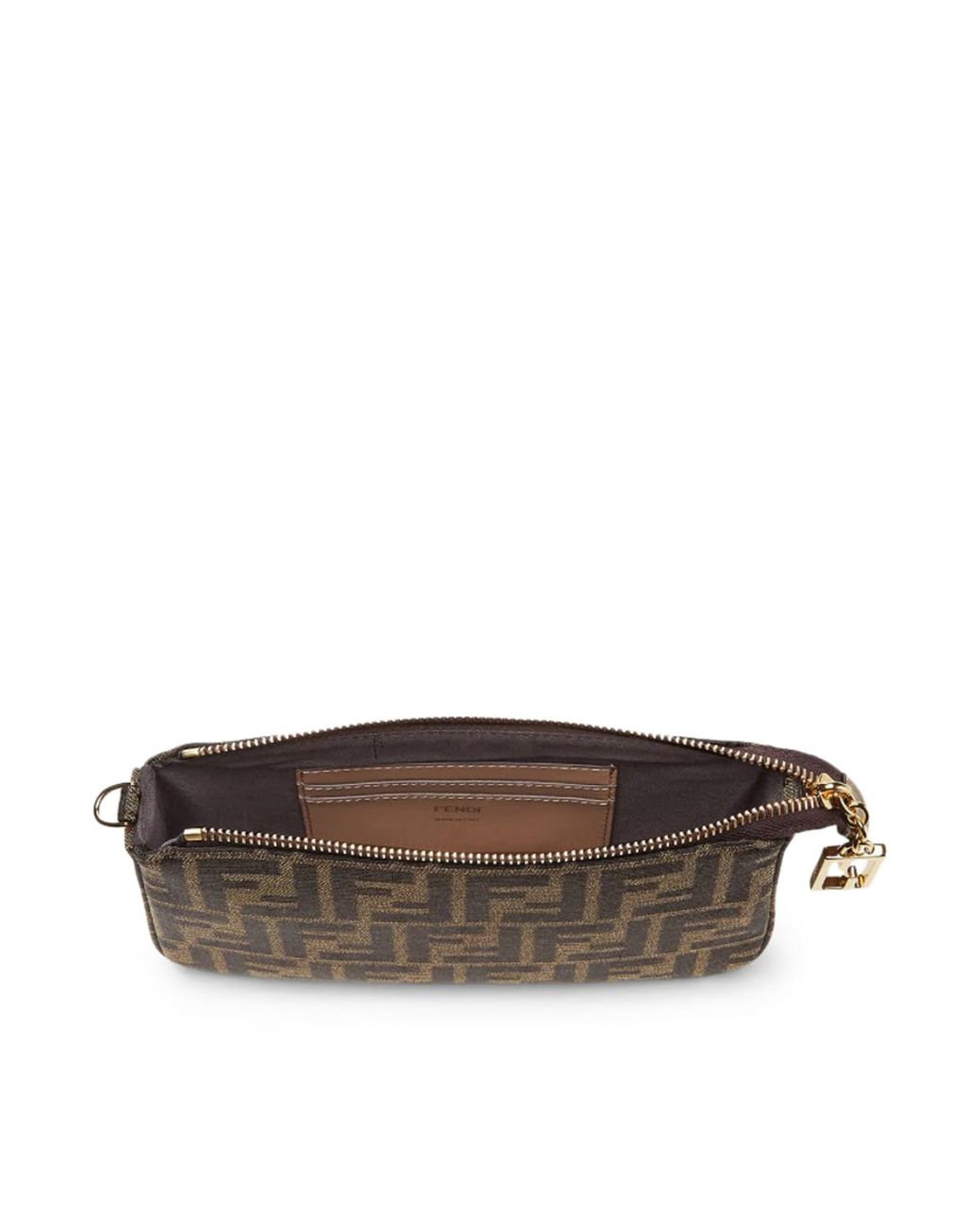 【関税&送料込】Fendi Pouch Baguette Ff Jacquard Fabric Shou Baguette Pouch Fabric Blue | Fendi