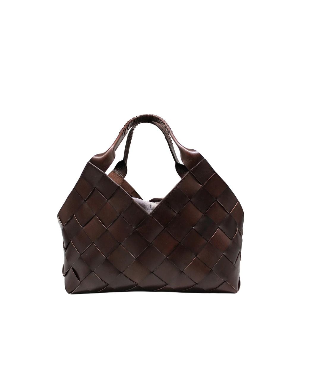 Dragon Diffusion Brown Shoulder Bag Castello Cow Leather