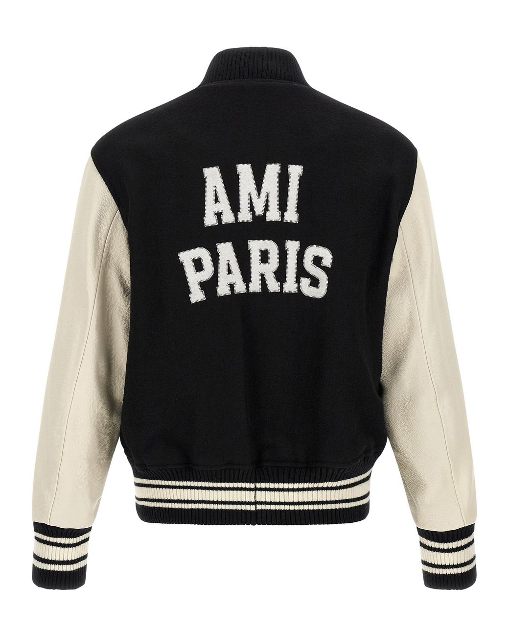 AMI Black 'Teddy' Jacket for men