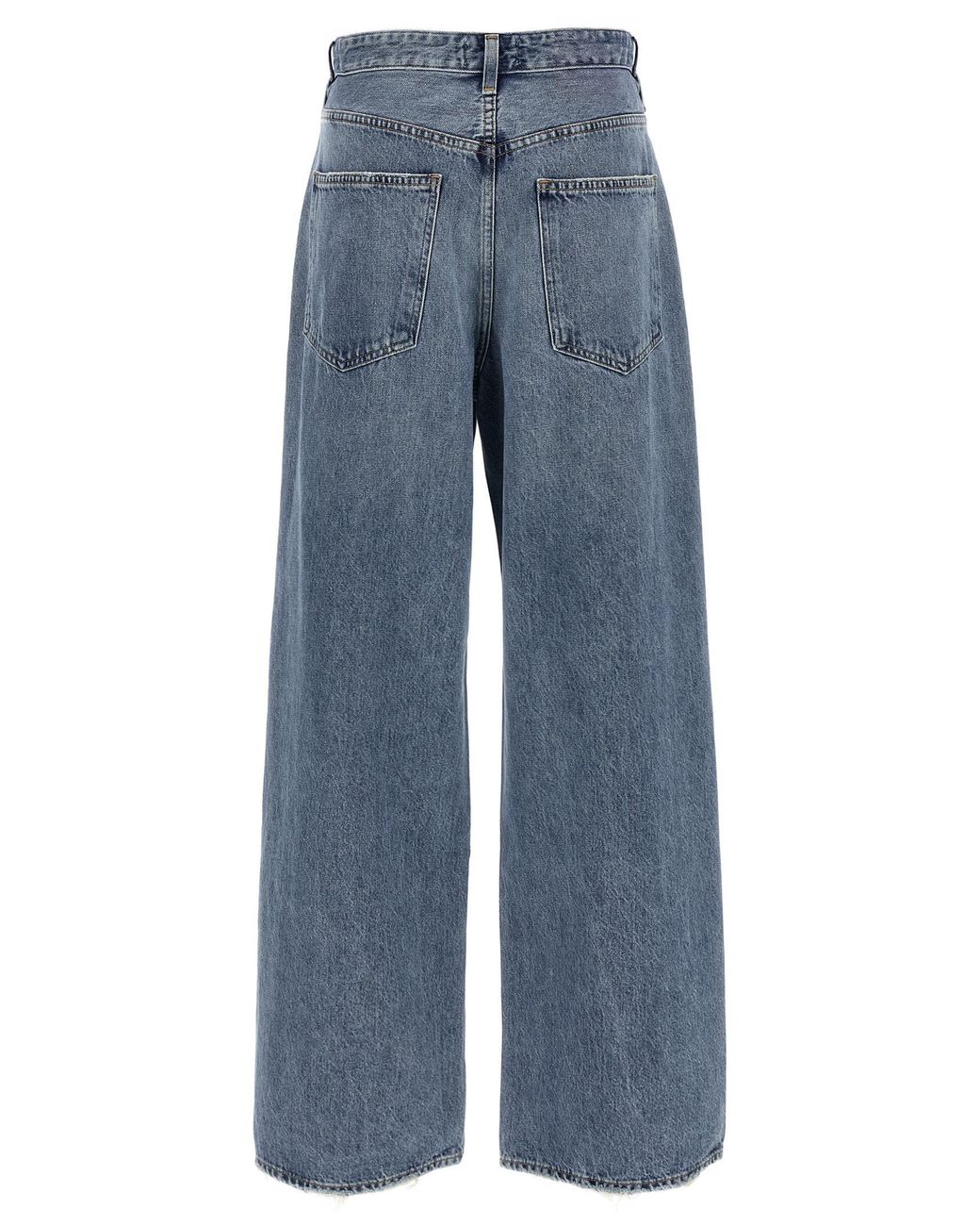 Agolde Blue 'Vana Jean Fold' Jeans
