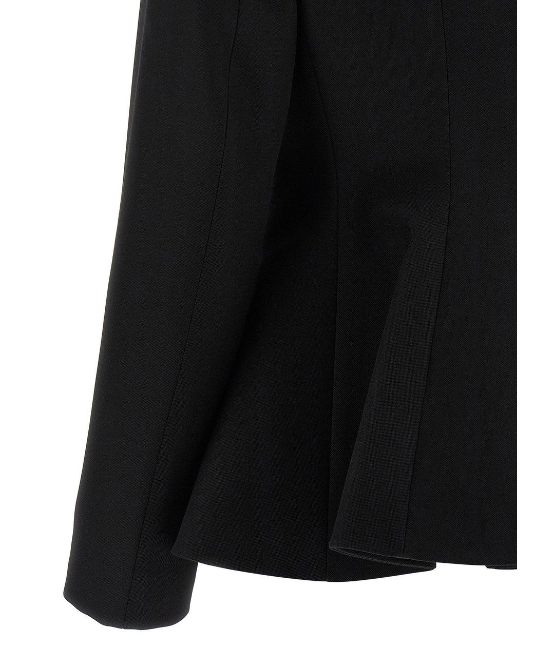 Fendi Black Grain De Poudre Blazer