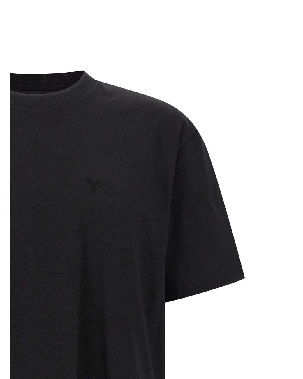 Y-3 Black Regular' T Shirt for men