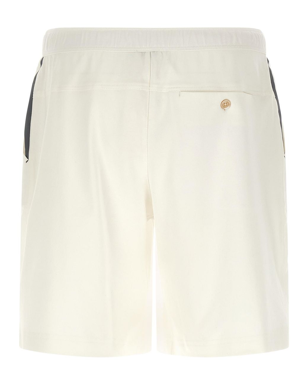 Brunello Cucinelli Natural Cotton Bermuda Shorts for men