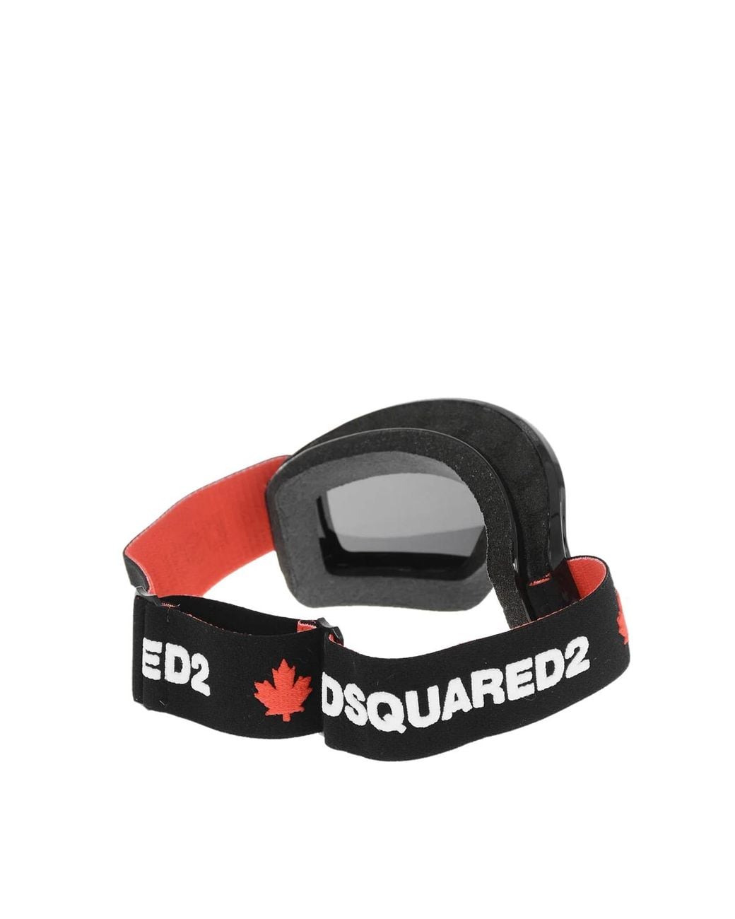 DSquared² White Logo Band Ski Goggles for men