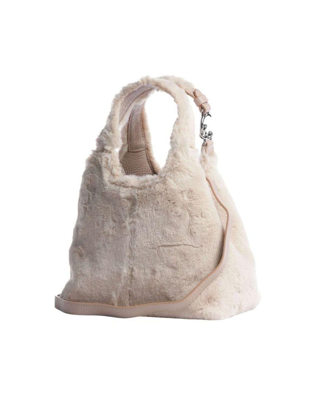 Coccinelle Shoulder Bag Natural-Rosette Polyester