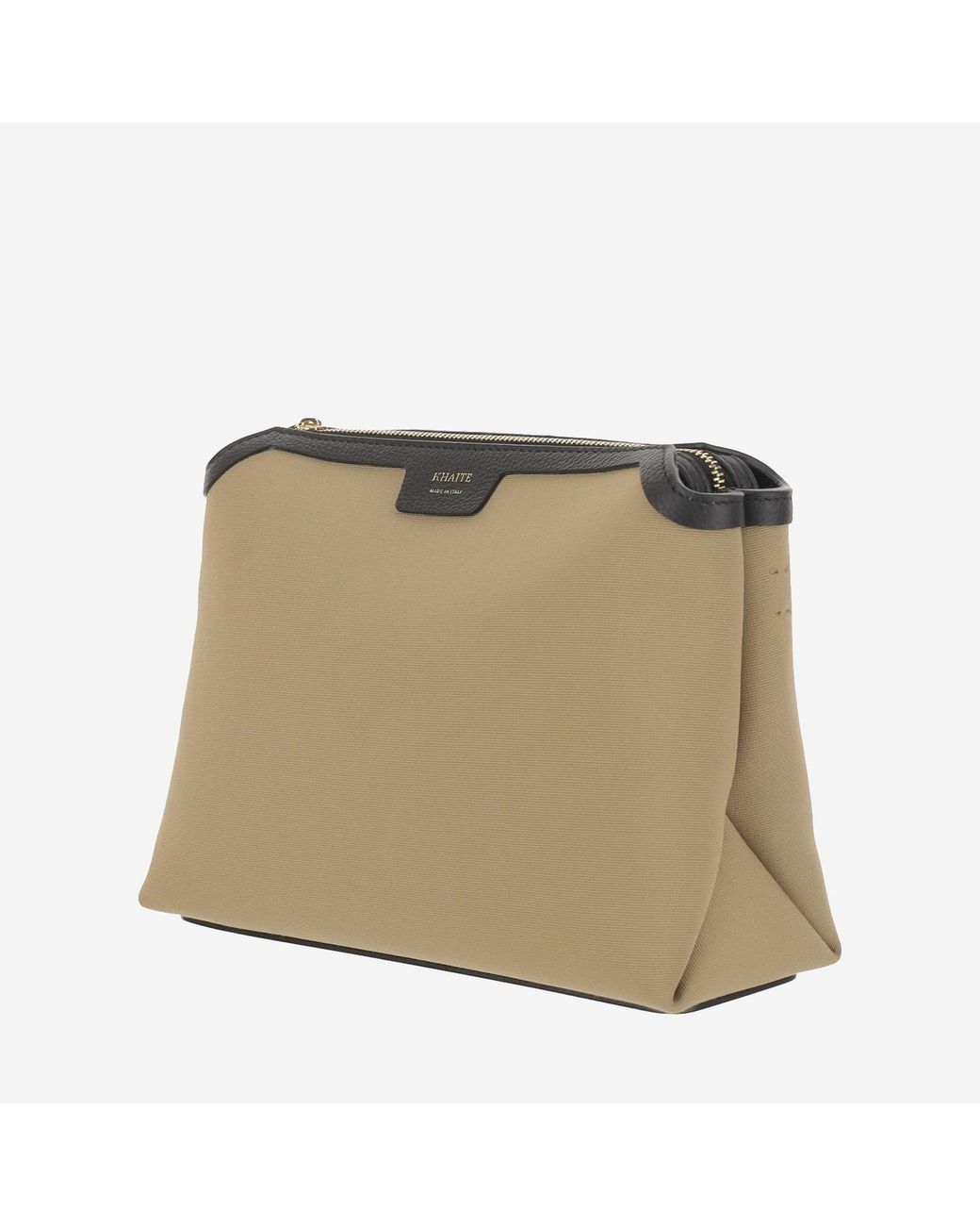 Khaite Natural Lina Shoulder Bag Calfskin