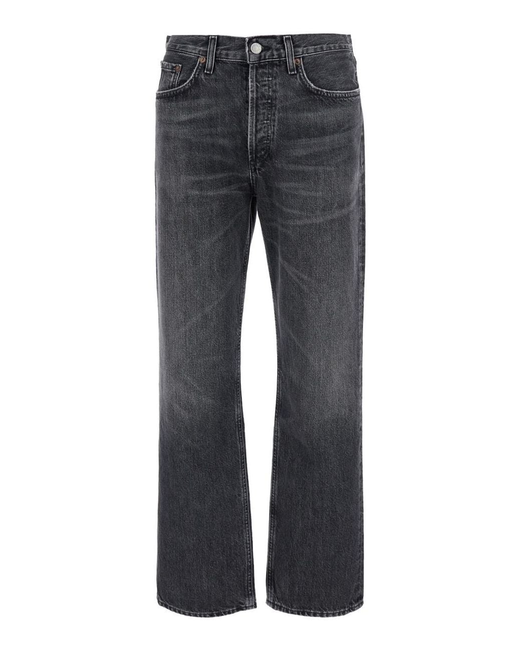 Agolde Gray Jeans Lana Cotton