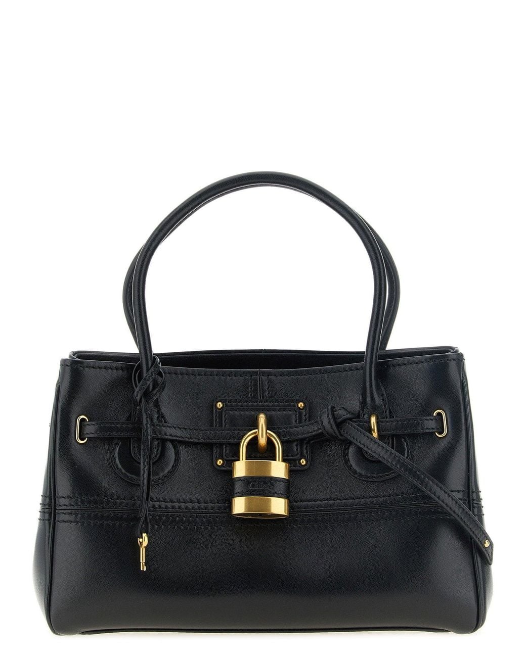 Chloé Black Paddington Sling Shoulder Bag