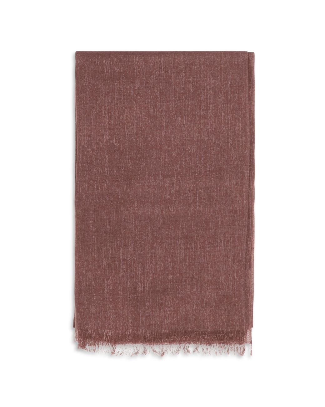 Brunello Cucinelli Purple Scarf Silk And Cashmere (Capra Hircus) Scarfs