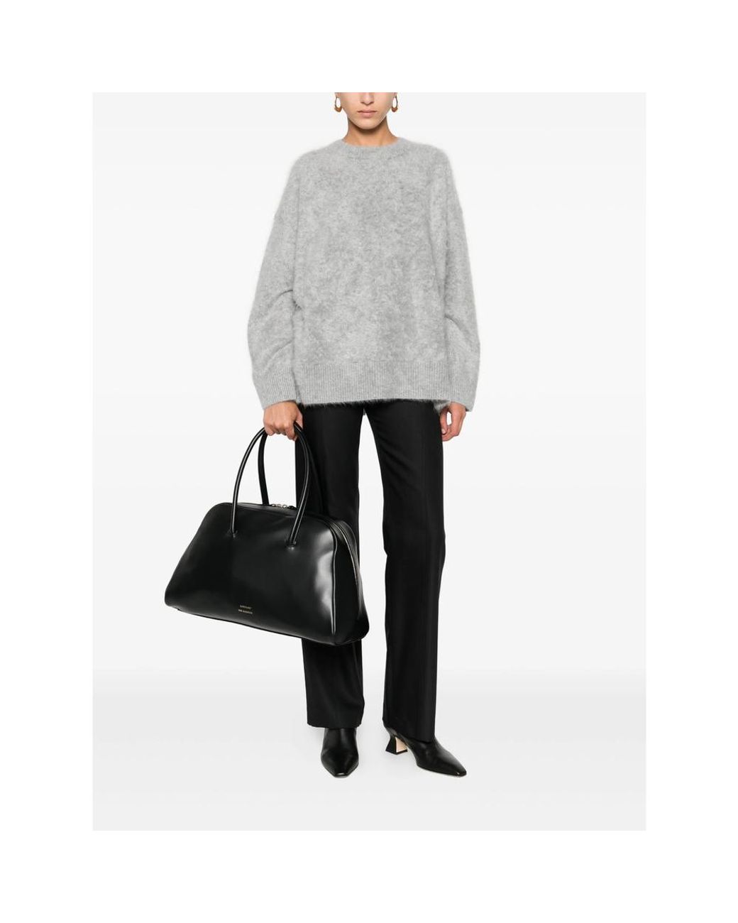 Loulou de Saison Black Welt-Pocket Trousers