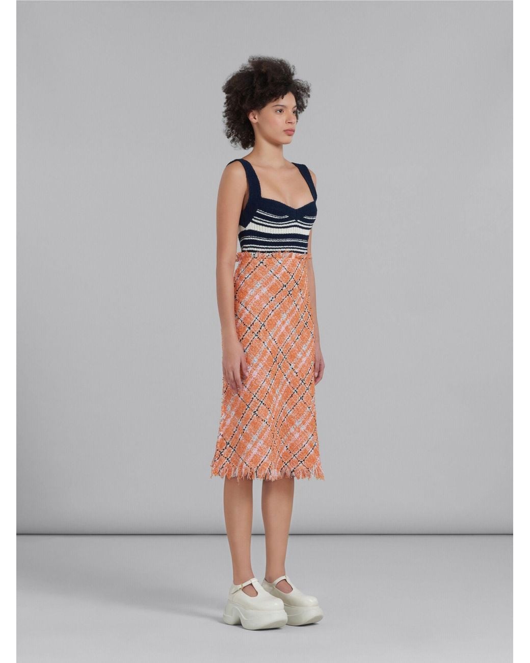 Marni Multicolor Dress Abma0967Ly_Utc228_Chr21