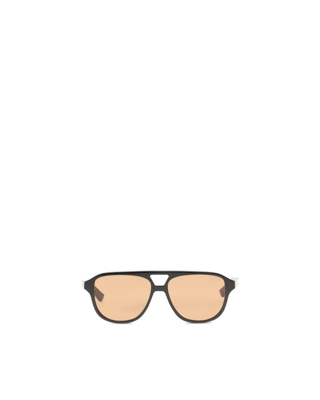 McQueen Metallic Brown Acetate Sunglasses