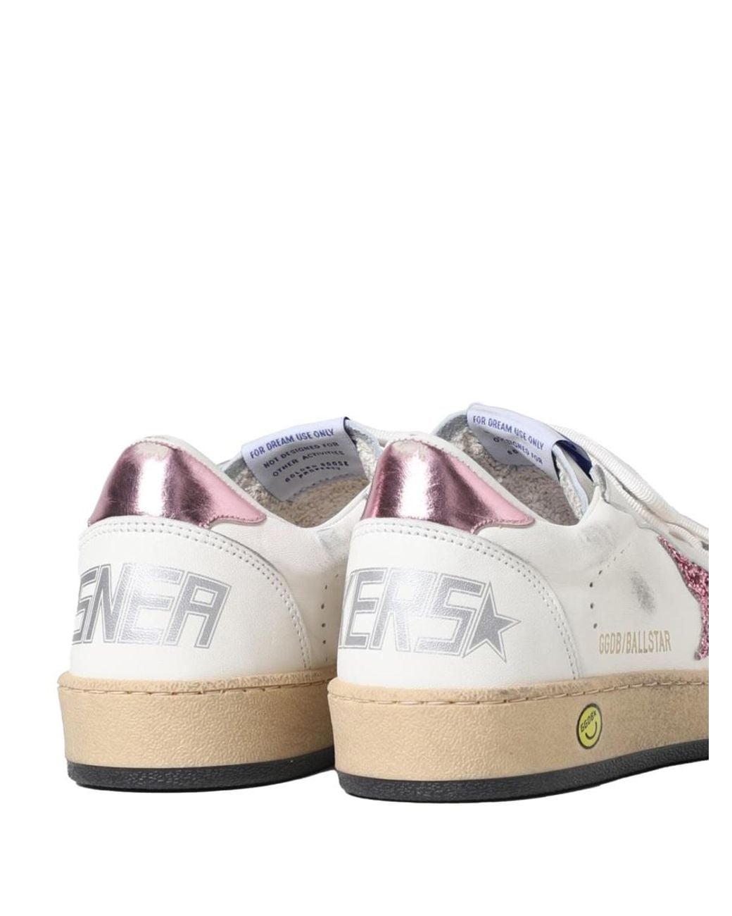 Golden Goose Deluxe Brand White Sneakers Ballstar Leather Ovine