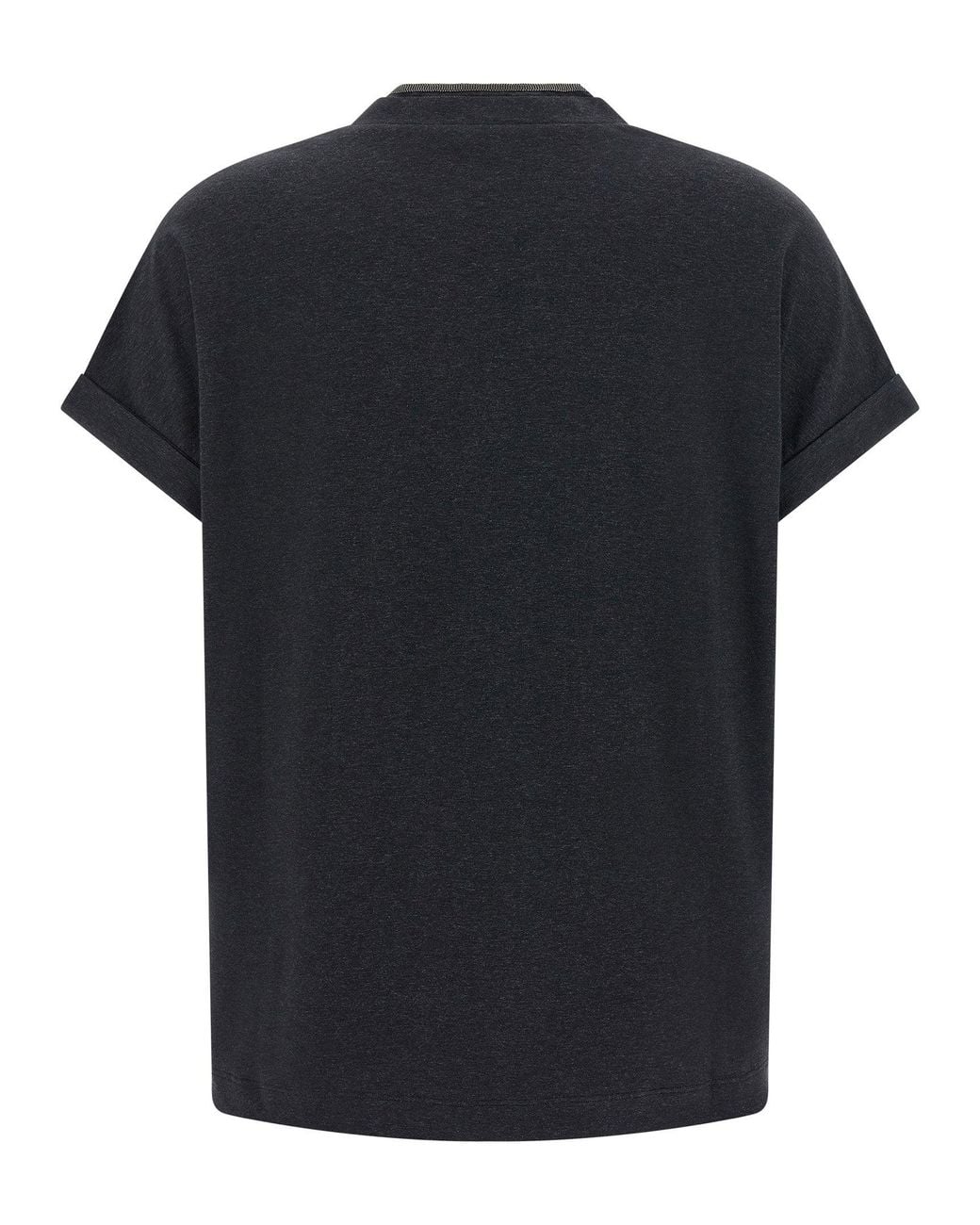 Brunello Cucinelli Black T-Shirt