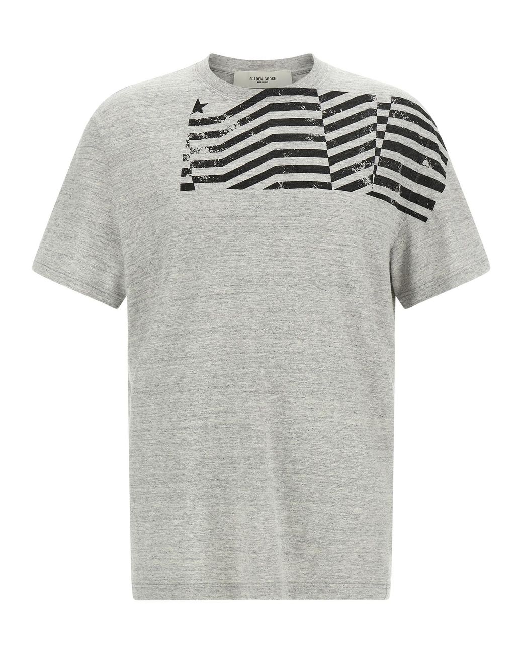 Golden Goose Deluxe Brand Gray Journey T-Shirt for men
