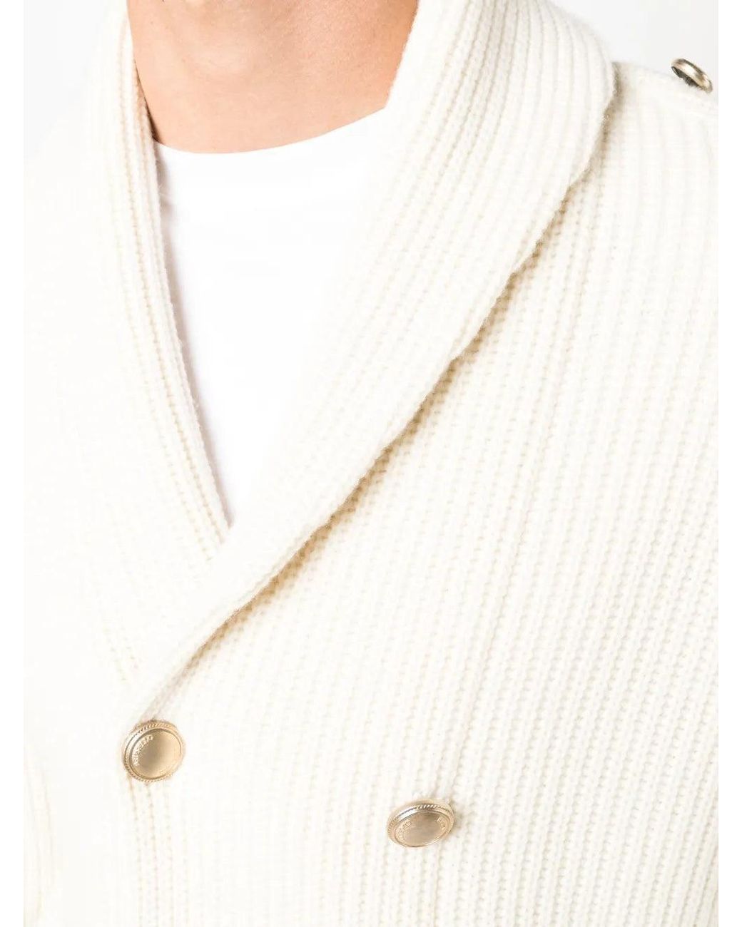 Brunello Cucinelli Natural Wool Silk Sweater Clothing for men