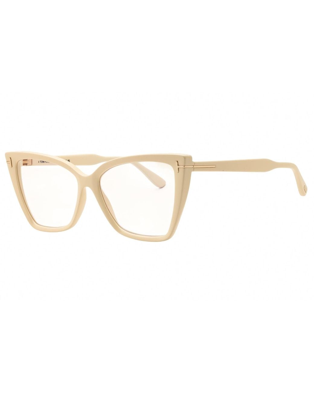 Tom Ford Black Tom Ford Ft5844B Cat Eye Eyeglasses