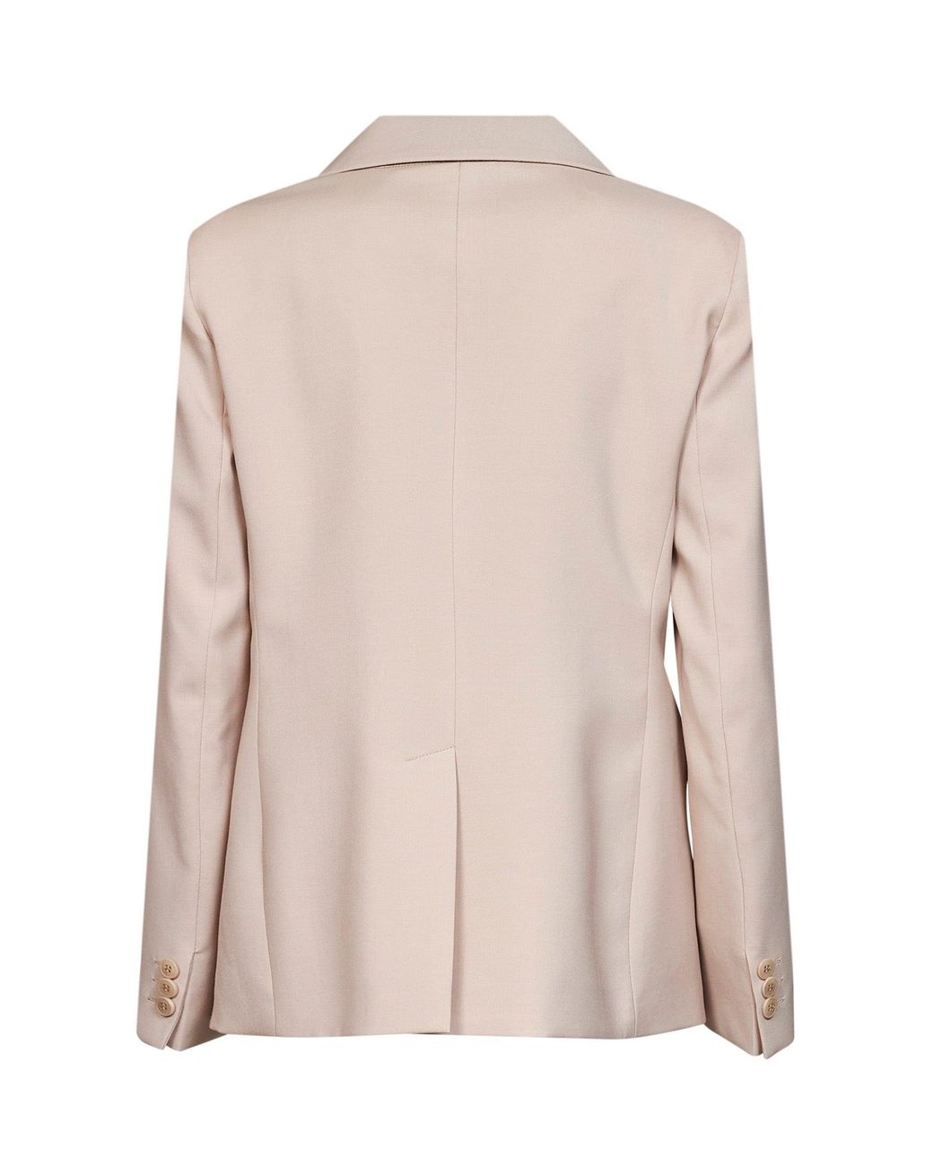 Weekend by Maxmara Natural Blazer Wkdlamine Blush Wool Virgin Jacket